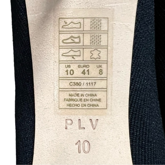 🌻NEW Pour La Victoire Daphne Nickle Knit Black Ankle Booties Size 10 | box inc. - Picture 11 of 13